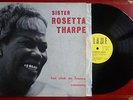 SISTER ROSETTA THARPE - HOT CLUB DE FRANCE LIVE - RARE LP - FLAME PV 1001 - 1966