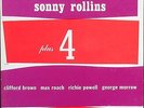 SONNY ROLLINS PLUS 4 LP US PRESTIGE MONO DG RVG 1956