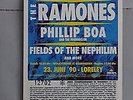 BIZARRE FESTIVAL Loreley Germany Ticket stub 1990 RAMONES Fields of the NEPHILIM