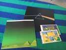 pink floyd 'Dark Side of the Moon' vinyl lp 1973 MINT w/ stickers and poster