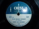 JOHN LEE HOOKER high priced woman / union station blues 78 RPM CHESS 1952