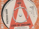 Patrick Kerr Loos of England / Hands Off CBS 202482 EX DEMO