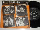Very rare The Beatles single 45 Hard Days Night Parlophone R5160 Sweden VG+/Exc