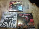 iron maiden 3x picture disc flight 666 , maiden england , death on the road