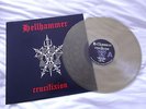 HELLHAMMER Crucifixion LP (Clear olive green vinyl ) RARE