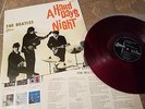 THE BEATLES LP A HARD DAYS NIGHT - ODEON OP-8147 JAPAN - RED WAX   W/ INSERTS