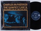 CHARLES MCPHERSON Quintet/Live  (Recorded Live At 5 Spot) PRESTIGE LP++/+ SHRINK