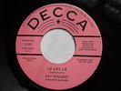 MINT US DEMO DECCA 45 - RAY POLLARD - 