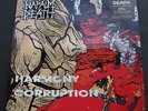 NAPALM DEATH Harmony Corruption LP 1990 + Insert EX/EX RARE