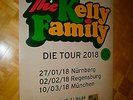 2018 RIESEN XXL (120cm) Tour-Promo Poster THE KELLY FAMILY München+Nürnberg Got