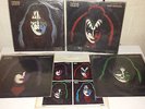 Kiss:all 4 1978 solo albums & bag (gold stamp promo) gene,paul,ace,peter