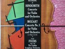JOSEPH FUCHS / Hindemith-Mozart Violin Concertos / Everest Silver-Back SDBR 3040