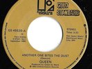 QUEEN -Another One Bites The Dust- CANADIAN Elektra GOLD STANDARD 45  CANADA