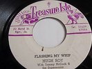 HUGH ROY FLASHNG MY WHIP c/w DO IT RIGHT WITH TOMMY McCOOK TREASURE ISLE JAMAICA