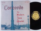 MODERN JAZZ QUARTET Concorde PRESTIGE LP mono W.50th