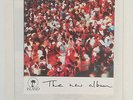RARE U2 ACHTUNG BABY anouncement PROMO ad with folder 90x18cm