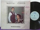 FREDDIE MERCURY Barcelona LP   RARE ZIMBABWE PRESSING  CBS QUEEN