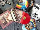 Beatles Red Double ELO and others various vinyl records 6 LPs    FREE P&P