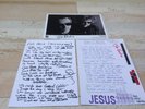 THE JESUS AND MARY CHAIN  signed A4 photograp + signed 2xA4 lyric sheets