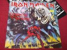 Iron maiden:  Number of the beast  UK  LP A2/B2  1st press + inner   NEAR MINT