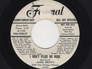'57 Early JAMES BROWN/FLAMES I Won't Plead No More/Chonnie-On-Chon VG++ DJ HEAR