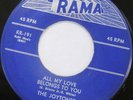 THE JOYTONES All My Love Belongs To You 45 RAMA 191 EX MINT- DOO-WOP