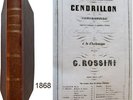 Cendrillon Cenerentola opéra Rossini de Charlemagne 1868 partition St Etienne