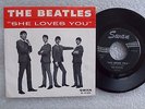 SHE LOVES YOU 1964 NEAR MINT original SWAN 45 picture sleeve UPGRADE beatles56