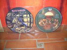 IRON MAIDEN - PIECE OF MIND LP  & GREAT PICTURE DISC COLLECTOR