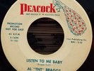 Al Braggs | Soul / R&B  45 | Listen To Me Baby / There | Peacock 5-1698