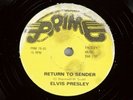 Prime Records 78 RPM Reissue - Elvis Presley - Return to Sender / Moody Blue