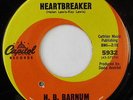 H.B. BARNUM: Heartbreaker / Searchin' For My Soul 45 (co) rare Soul