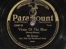 78 RPM -- Ma Rainey acc. Tub Jug Wshbd Band, Paramount 12687, E/E-V+  Blues Jazz