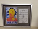 Snow Patrol Hand Signed/Autographed Songsheet with a Photograph with COA