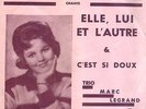MICHELE RICHARD - Elle lui et l'autre / C'est si doux  (avec pochette ) Meteor