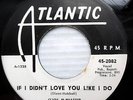 CLYDE McPHATTER Drifters R&B PROMO 45 If I didn't Love You Like I Do / Go FM595