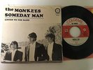 MONKEES SOMEDAY MAN/ LISTEN TO THE BAND ORIG 1969 PICTURE SLEEVE 7