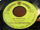 SOUL INCOPRORATED MICHIGAN NORTHERN SOUL GRAIL MY PROPOSAL COCONUT GROOVE 2031
