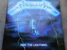 Maxi Singles METALLICA Ride The Lightning 2 x 45 RPM, RARE UK DMM EX+/MINT-