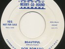 DON ROMANO on Merry-Go-Round —BEAUTIFUL b/w DON'T CRY— teen oldies 45 | PROMO