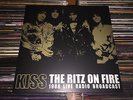 KISS THE RITZ ON FIRE 1988 LIVE RADIO BROADCAST VINYL LP CRAZY NIGHTS TOUR