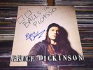 BRUCE DICKINSON BALLS TO PICASSO SIGNED AUTOGRAPHED VINYL LP IRON MAIDEN SAMSON
