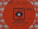 BOB DYLAN Hurricane Part 1 & 2 RARE  Original AUSTRALIA Press PROMO 1975 Vinyl