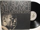 Art Blakey - Three Blind Mice - Original UA Mono Sax player label w/ ear