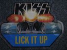 KISS-Lick it Up Picture Disc-Panzer Shape-Tank Shape-1983 UK-45 U/min-KPIC 5