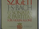 Rare  Bach, 6 sonatas and partitas / Joseph Szigeti / ED1 RED LABEL / Listen