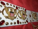 Elvis style ALOHA EAGLE  belt for 70s elvis jumpsuit