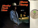 STEVE YOUNG honky-tonk man LP EX/EX 3087 usa rounder records 1984
