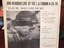 JIMI HENDRIX - LIVE AT THE LA FORUM 4-25-70 - HEN RECORDS CAT# 9002