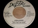 Kool & The Gang Jungle Boogie dj copy promo white label De-Lite Records 45 funk